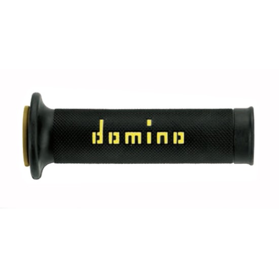 Manopole DOMINO Forate (Nero/Giallo)