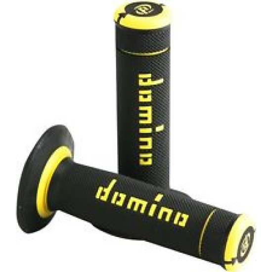 Manopole Domino Nero Giallo
