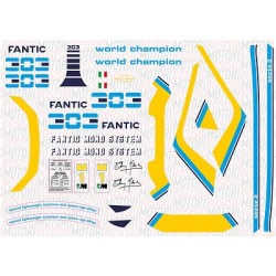 Kit Adesivi Completo Fantic TRIAL 303 serie 2