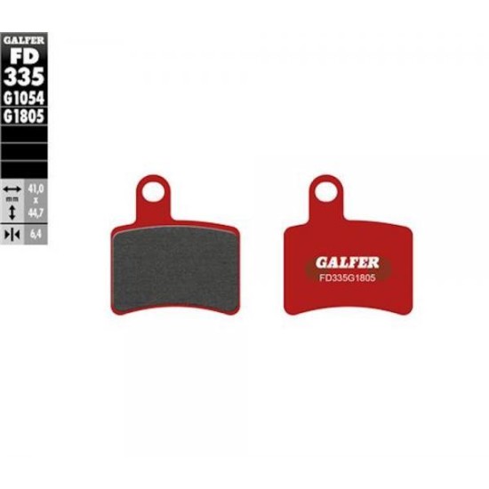 Pastiglie Freno GALFER Rosse FD335