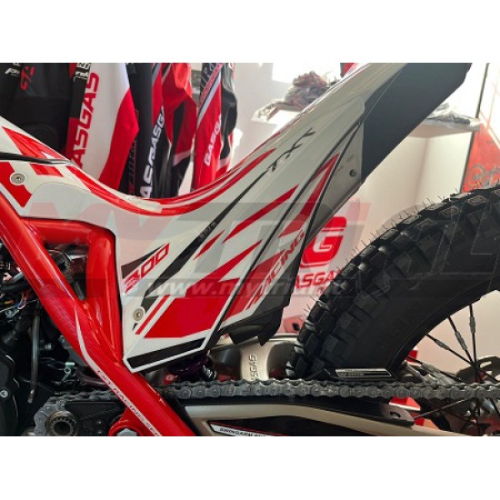 Adesivi Fiancatina Sinistra Cassa Filtro GAS GAS RACING 2021
