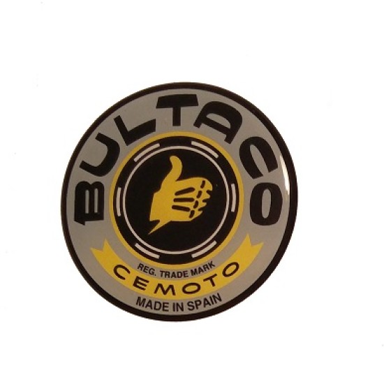 Logo Serbatoio BULTACO EPOCA (Nero)