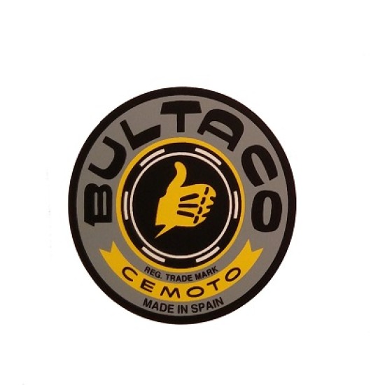 Adesivo BULTACO EPOCA (Nero)