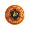Logo Serbatoio BULTACO EPOCA (Rosso-Giallo)