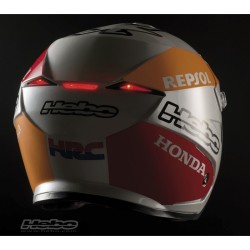 Luce posteriore per casco HEBO (DISPOSITIVO FRENO)