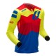 Maglia JITSIE WAVE YELLOW-R-BLUE