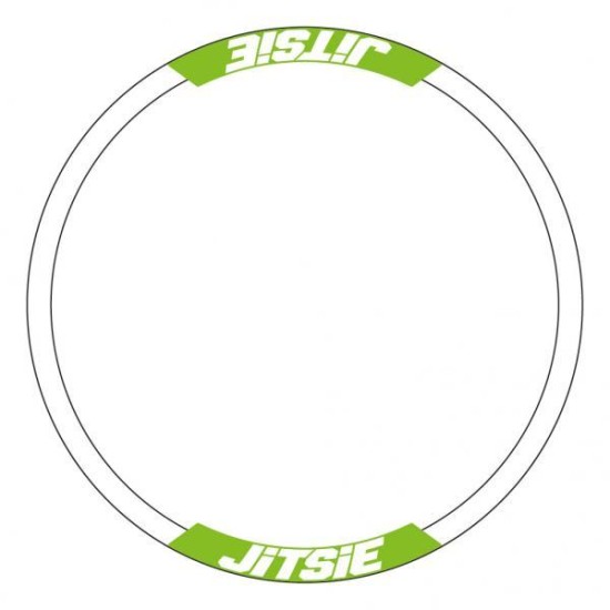 Kit Adesivi Cerchi JITSIE VERDE
