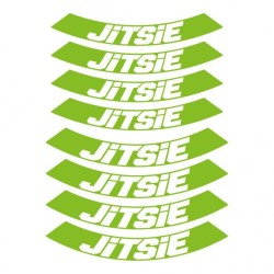 Kit Adesivi Cerchi JITSIE VERDE