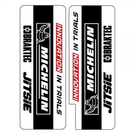Adesivi Forcella JITSIE (Michelin Black)