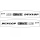 Adesivi Forcellone JITSIE BETA EVO (Bianco) (Dunlop)