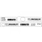 Adesivi Forcellone JITSIE MONTESA 4RT 05-19 (Bianco-Michelin)