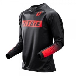 Maglia JITSIE L3 OMNIA CORE CAMO (NERO/ROSSO)