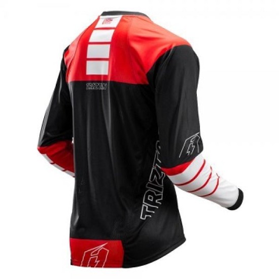 Maglia JITSIE L3 TRIZTAN (NERO/ROSSO)