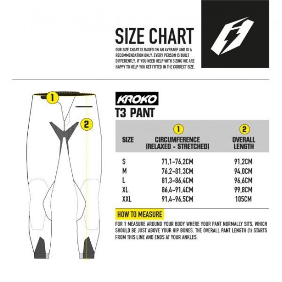 Pantalone JITSIE T3 KROKO R