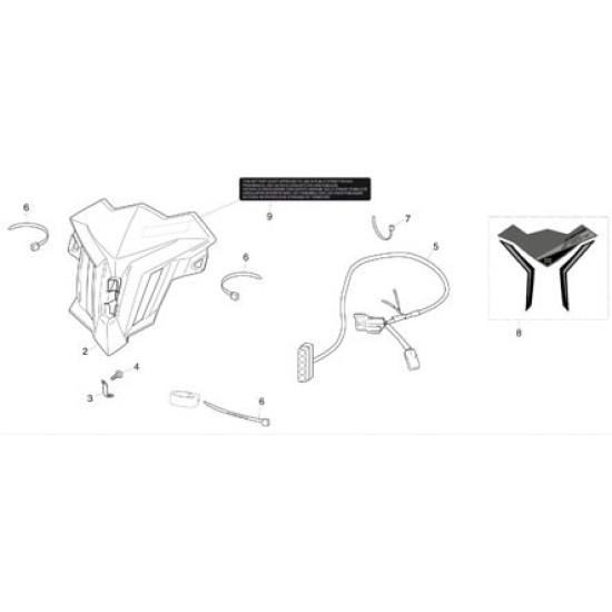 Led Faro Anteriore MONTESA RR301-REPSOL 20-23