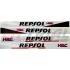 Adesivo Telaio Sinistro MONTESA REPSOL (LISCIO)