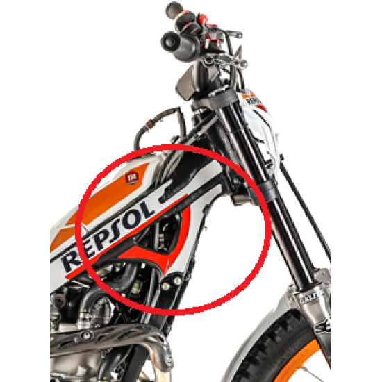 Adesivo Telaio/Radiatore Destro MONTESA REPSOL 2022-2023