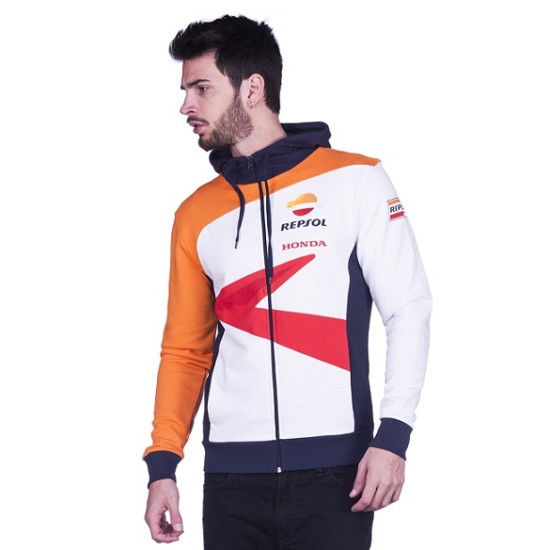 Felpa con Zip e Cappuccio MONTESA REPSOL
