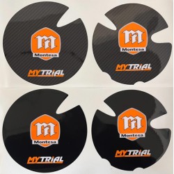 Adesivi Coperchi Carter Frizione e Volano MONTESA REPSOL