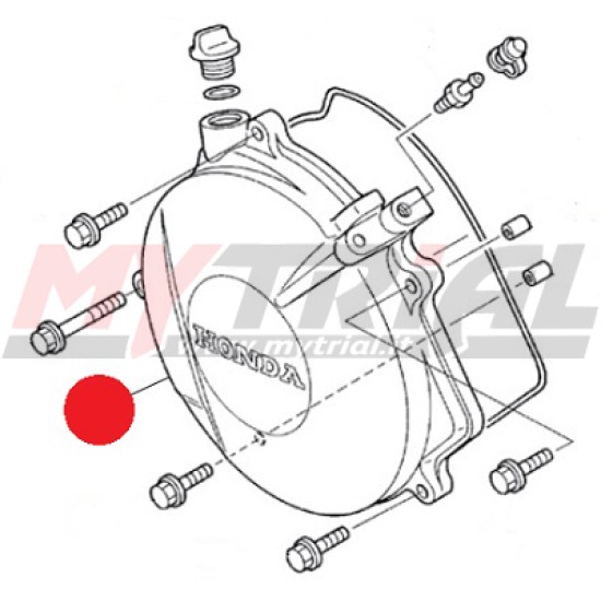 Coperchio Frizione MONTESA 4RT