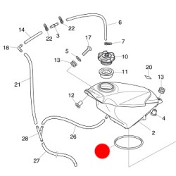 Oring Pompa Benzina MONTESA 4RT