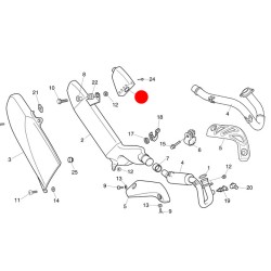 Fondello Silenziatore MONTESA 4RT Fondello Silenziatore MONTESA 4RT