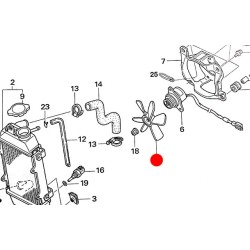 Ventola Raffreddamento MONTESA 4RT 05-24