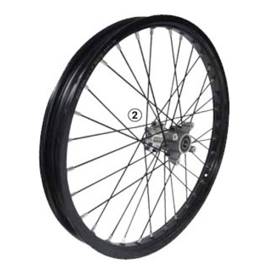 Cerchio Anteriore X Forcella TECH (Nero)