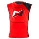 Gilet Traspirante con Protezione Paraschiena  MOTS (Rosso)