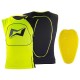 Gilet Traspirante con Protezione Paraschiena MOTS (Giallo)