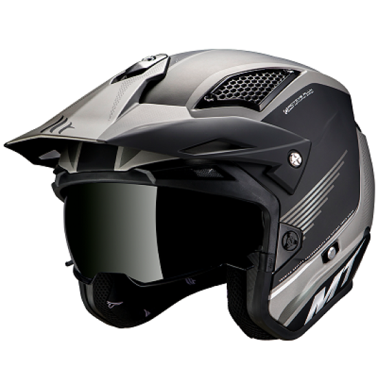 Casco MT DISTRICT (Grigio Opaco)