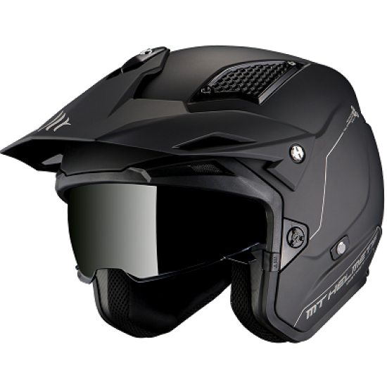 Casco MT DISTRICT (Nero Opaco)