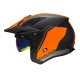 Casco MT STREETFIGHTER (Nero-Arancione-Grigio)