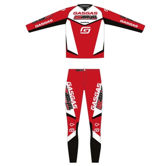 Completo Maglia e Pantalone GAS GAS - MYTRIAL (Red)