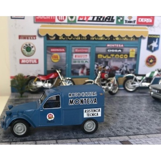 Modellino CITROEN 2CV FURGONATA MONTESA (Scala 1:43)