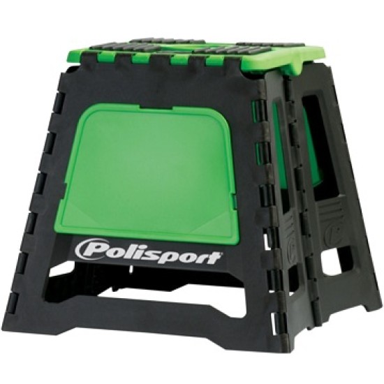 Cavalletto Moto POLISPORT Pieghevole (Verde)