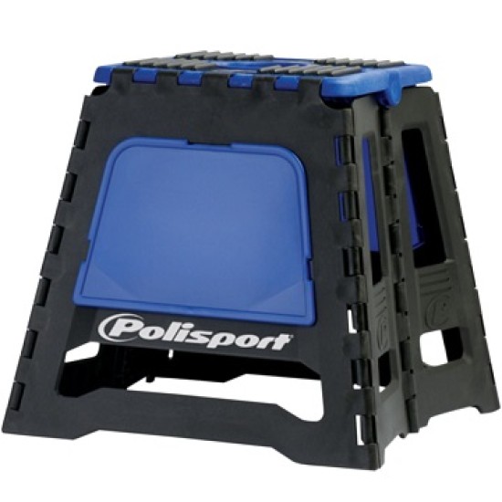 Cavalletto Moto POLISPORT Pieghevole (Blu)
