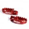 Pedane BETA Ergal Anodizzate Rosso