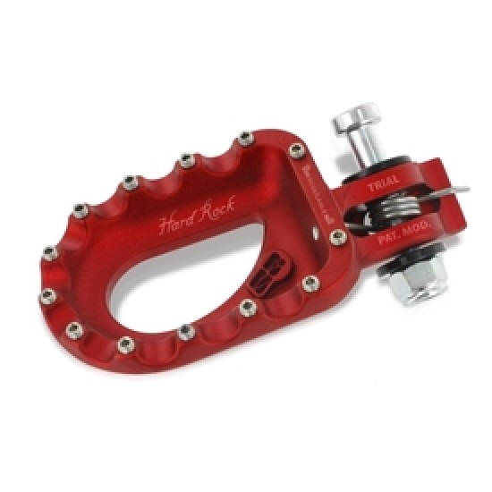 Pedane S3 Hard Rock Ergal ROSSO