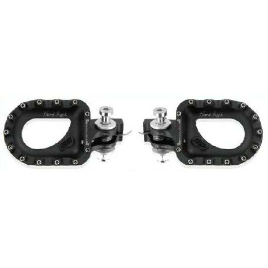 Pedane S3 Hard Rock Ergal NERO