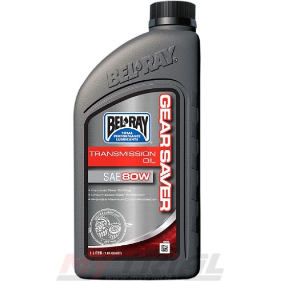 BEL-RAY GEAR SAVER TRANSMISSION OIL 80W