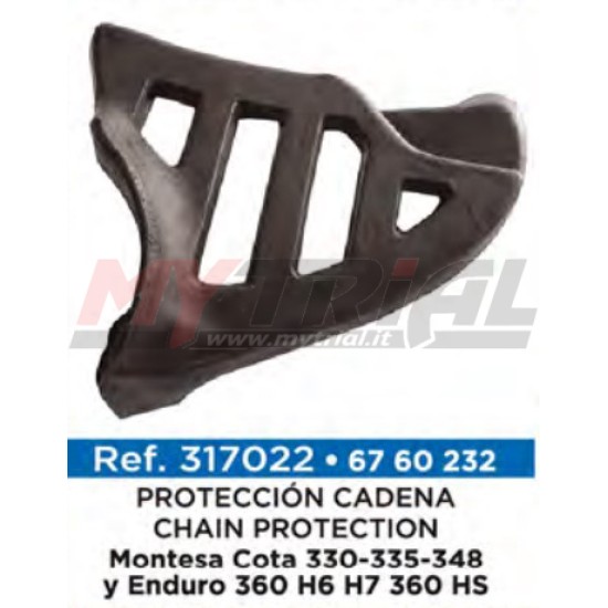 Protezione Catena MONTESA COTA 330/335/348, Enduro 360 H6 H7 360 HS