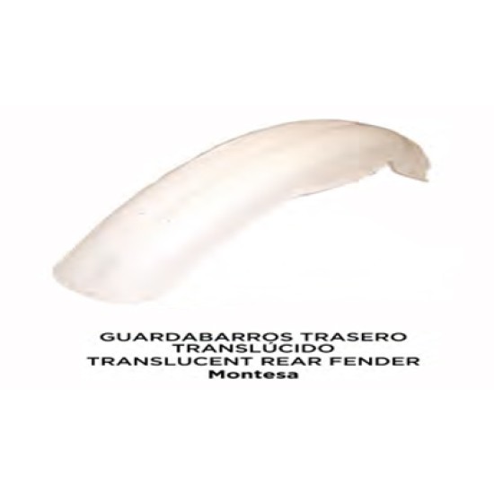 Parafango Posteriore MONTESA 348 349 (Bianco Lucido)