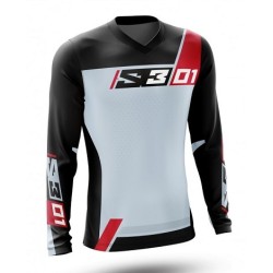 Maglia S3 TRIAL & ENDURO 01 (BLACK-GREY) Maglia S3 TRIAL & ENDURO 01 (BLACK-GREY)
