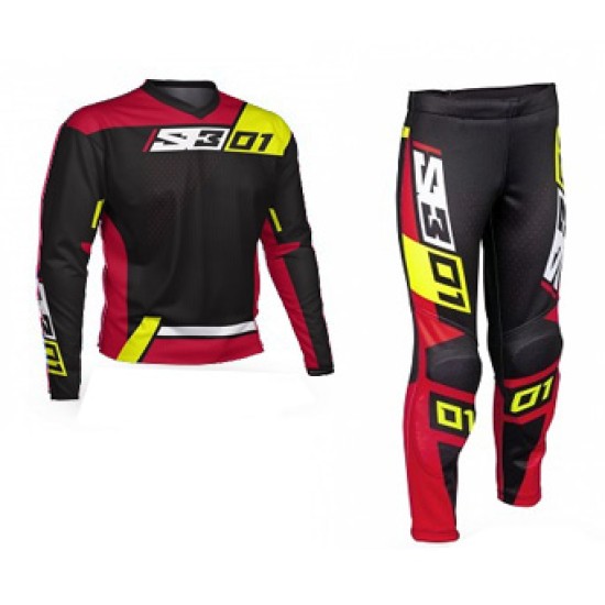 Maglia e Pantalone BAMBINO -S3 (Nero)