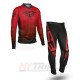 PANTALONE S3 BLACK ANGEL (Nero-Rosso)