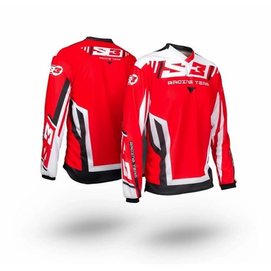 Maglia S3 TRIAL RACING TEAM PILOT RED