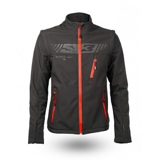 Softshell S3 TEAM PROTEC BLACK