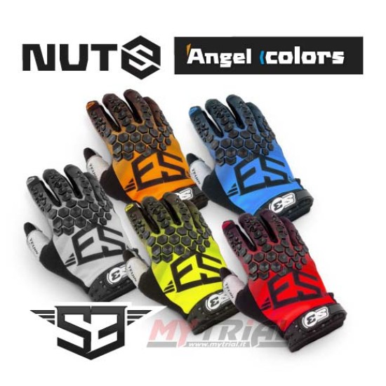 Guanti Hard Enduro/Trial - S3 Angel Nuts (Blu)
