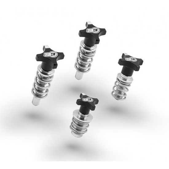 Kit Registri Leve S3 (AJP-BRAKTEC) NERO